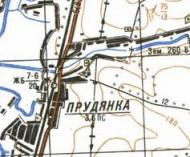 Topographic map of Prudyanka