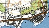 Topographic map of Senkove
