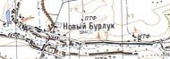 Topographic map of Novyy Burluk