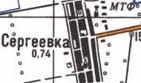 Topographic map of Sergiyivka