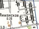 Topographic map of Lymanske