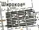 Topographic map of Shyroke