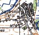 Topographic map of Zarichna