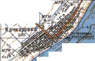Топографічна карта Качкарівки