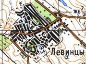 Topographic map of Livyntsi