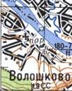 Топографічна карта Волошкового