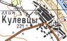 Topographic map of Kulivtsi