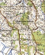 Topographic map of Novi Broskivtsi