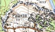 Topographic map of Rashkiv