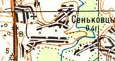 Topographic map of Senkivtsi