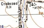 Topographic map of Stiykove