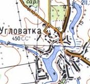 Topographic map of Ugluvatka