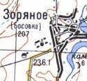 Topographic map of Zoryane