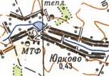 Топографічна карта Юркового