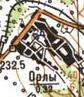Topographic map of Orly