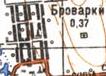 Топографічна карта Броварок