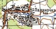 Топографическая карта Паланочки