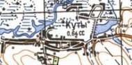 Топографічна карта Кутів