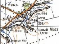 Topographic map of Rubanyy Mist