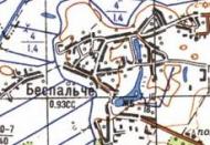 Topographic map of Bezpalche
