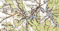 Топографічна карта Таганчі