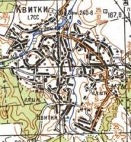 Topographic map of Kvitky