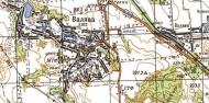 Топографічна карта Валяви