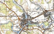 Топографічна карта Корсунь-Шевченківського
