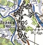Topographic map of Lelyaky