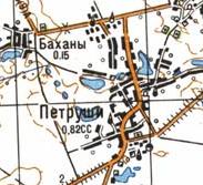 Topographic map of Petrushi