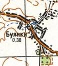 Topographic map of Buyanky