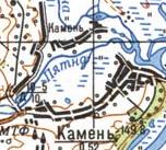 Topographic map of Kamin