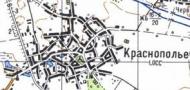 Топографічна карта Краснопілля