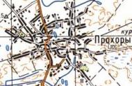 Топографічна карта Прохір