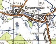 Топографічна карта Крупичполя