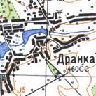Topographic map of Dranka