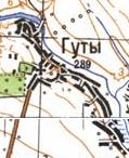 Topographic map of Guty