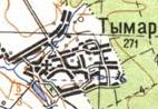 Topographic map of Tymar