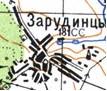 Топографічна карта Зарудинців