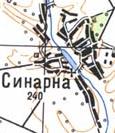 Топографічна карта Синарної