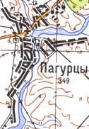 Topographic map of Pagurtsi