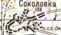 Topographic map of Sokolivka