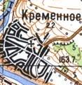 Topographic map of Kreminne