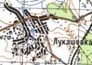 Topographic map of Lukashivka