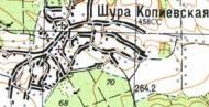 Топографічна карта Шура-Копіївської