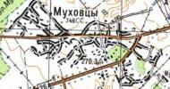 Topographic map of Mukhivtsi