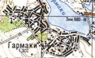 Topographic map of Garmaky