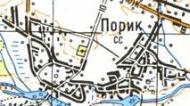 Topographic map of Poryk