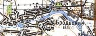 Топографічна карта Бродецького