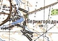 Topographic map of Vernygorodok